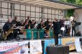 Die Bigband der Musikschule spielt auf der Bühne beim Stadtfest Walle