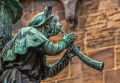 Einer von den Bremer Turmbläsern am Dom